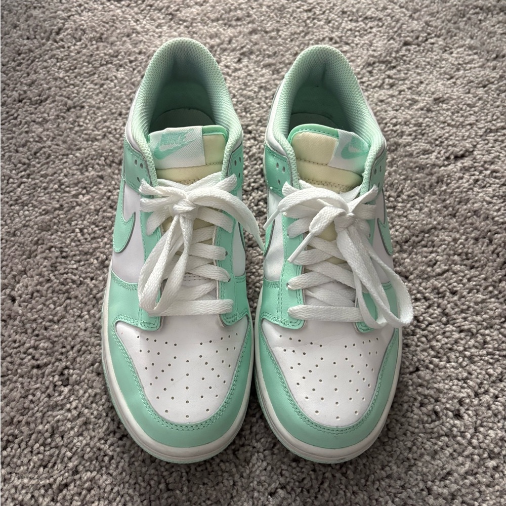 Nike Fresh Green and White Sneakers